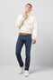 Meyer M5 Slim Comfort Stretch Cross Denim Organic Cotton Jeans Overdyed Blue Used