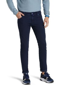 Meyer M5 Slim Light Denim Super Stretch Jeans Donker Blauw