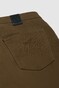 Meyer M5 Slim Organic Cotton Gabardine Broek Khaki