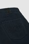 Meyer M5 Slim Organic Cotton Gabardine Broek Navy