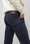 Meyer M5 Slim Pima Cotton Satin Super-Stretch 5-Pocket Pants Marine