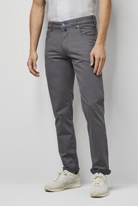 Meyer M5 Slim Super Stretch Organic Cotton Blend Pants Grey