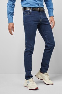Meyer M5 Super-Slim Super-Stretch Denim Organic Cotton Jeans Dark Blue Stone