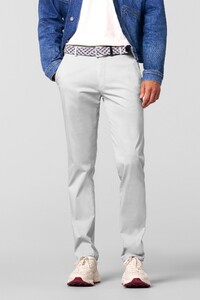 Meyer New York Exclusive Fine Satin Pima Cotton Kapok Broek Licht Grijs