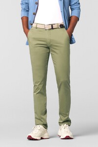 Meyer New York Exclusive Fine Satin Pima Cotton Kapok Broek Olive