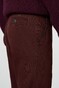 Meyer New York Fine Texture Organic Cotton Flat-Front Chino Broek Bordeaux