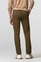 Meyer New York Fine Texture Organic Cotton Flat-Front Chino Broek Caramel