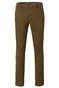 Meyer New York Fine Texture Organic Cotton Flat-Front Chino Broek Caramel