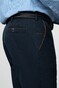 Meyer New York Fine Texture Organic Cotton Flat-Front Chino Broek Donker Blauw