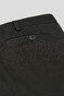 Meyer New York Fine Texture Organic Cotton Flat-Front Chino Pants Anthracite Grey