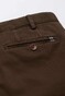 Meyer Oslo Comfort Organic Cotton Twill Broek Dark Brown