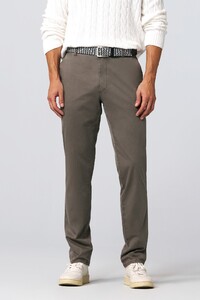 Meyer Oslo Flex 2-Way Stretch Micro Cotton Pants Brown