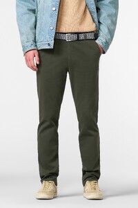 Meyer Oslo Flex Dream Finish Twill Broek Olive