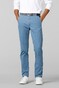 Meyer Oslo Flex Ultralight Microstructure Cotton Two-Way Stretch Broek Licht Blauw