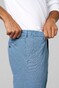 Meyer Oslo Flex Ultralight Microstructure Cotton Two-Way Stretch Broek Licht Blauw