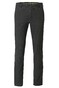 Meyer Oslo Micro Fantasy Flat-Front Organic Cotton Subtle Stretch Pants Anthracite Grey