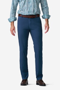 Meyer Oslo Ultralight Flex Micro Cotton Blend Broek Blauw