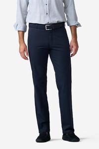 Meyer Paris Ultrafine Ultralight Organic Cotton Subtle Stretch Broek Navy