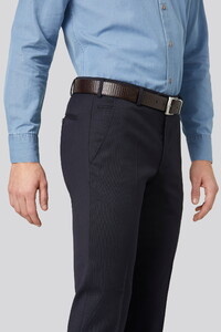 Meyer Roma Active Wool Stretch Easy-Care Broek Navy