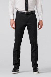 Meyer Roma Active Wool Stretch Easy-Care Broek Zwart
