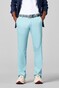 Meyer Roma Fine Uni Color Ultralight Cotton Texture Two-Way Stretch Broek Aqua
