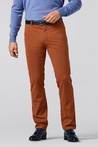 Meyer Roma Soft Organic Cotton 2-Way-Stretch Broek Pumpkin Orange
