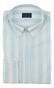 Paul & Shark 120/2 Cotton Stripe Shirt Licht Blauw - Wit