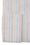Paul & Shark 120/2 Cotton Stripe Shirt White-Beige
