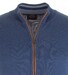 Paul & Shark Alcantara Contrasted Cotton Vest Cardigan Blue