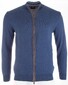 Paul & Shark Alcantara Contrasted Cotton Vest Cardigan Blue
