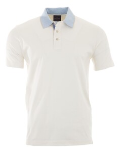 Paul & Shark Aqua Touch Soft Cotton Interlock Polo Blanc De Blanc