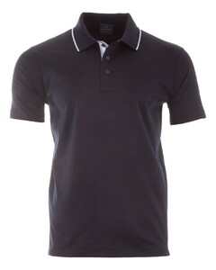 Paul & Shark Aqua Touch Soft Cotton Interlock Polo Donker Blauw