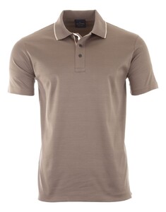 Paul & Shark Aqua Touch Soft Cotton Interlock Poloshirt Morel