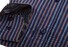 Paul & Shark Bretagne Stripe Paisley Contrasted Collar Overhemd Navy