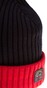 Paul & Shark Bretagne Two-Tone Knitted Cap Cap / Beanie Navy-Red
