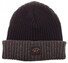 Paul & Shark Bretagne Two-Tone Knitted Cap Muts Navy-Antraciet