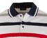 Paul & Shark Classic Yachting Stripe Poloshirt White-Red