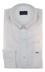 Paul & Shark Cotton Oxford Shirt Overhemd Wit