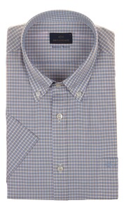 Paul & Shark Cotton Summer Breeze Shirt Blauw-Zand