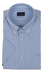 Paul & Shark Cotton Summer Breeze Shirt Light Blue