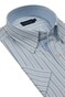 Paul & Shark Cotton Summer Oxford Multitone Stripe Shirt Wit - Licht Blauw