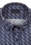 Paul & Shark Cotton Twill Geometric Shirt Navy-Blue