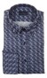 Paul & Shark Cotton Twill Geometric Shirt Navy-Blue