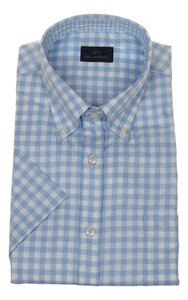 Paul & Shark Cotton Twill Shirt Overhemd Licht Blauw