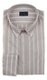 Paul & Shark Cotton Twill Stripe Shirt Beige-White