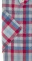 Paul & Shark Cotton Zephir Check Shirt Blauw-Fuchsia