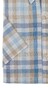 Paul & Shark Cotton Zephir Check Shirt Blue-Beige