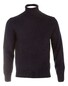 Paul & Shark Diamond Pattern Turtleneck Pullover Navy