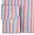Paul & Shark Fashion Contrasted Fine Stripe Overhemd Blauw-Rood