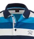 Paul & Shark Fresh Stripe Poloshirt Blue-White